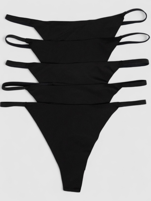 Majtki Stringi Bezszwowe 5-pack